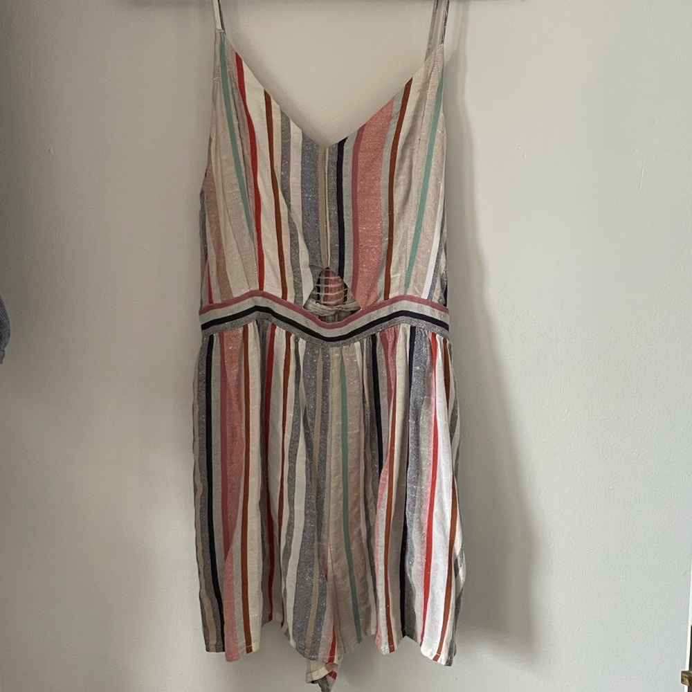 Linen romper